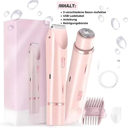2-in-1  Silky Splash Vamaro Shaver
