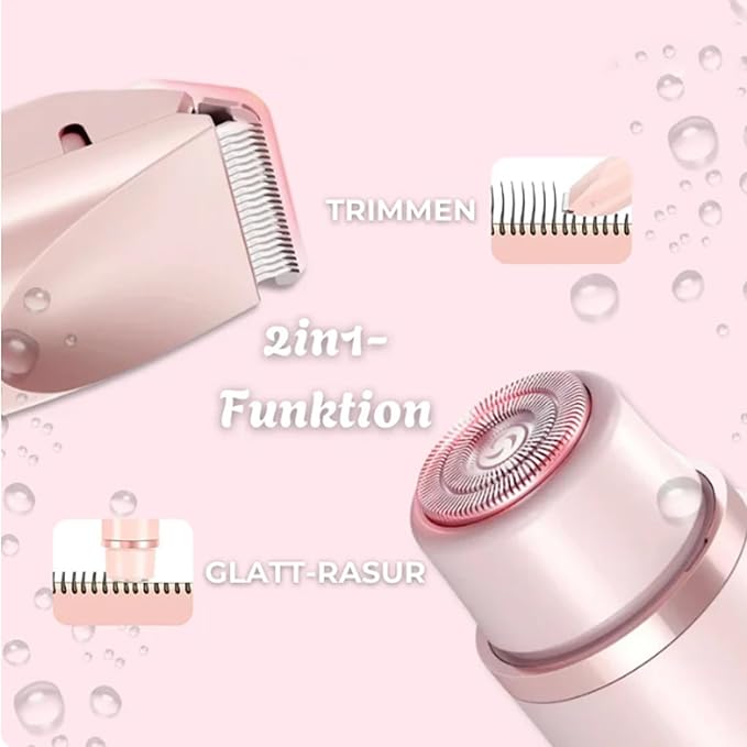 2-in-1  Silky Splash Vamaro Shaver