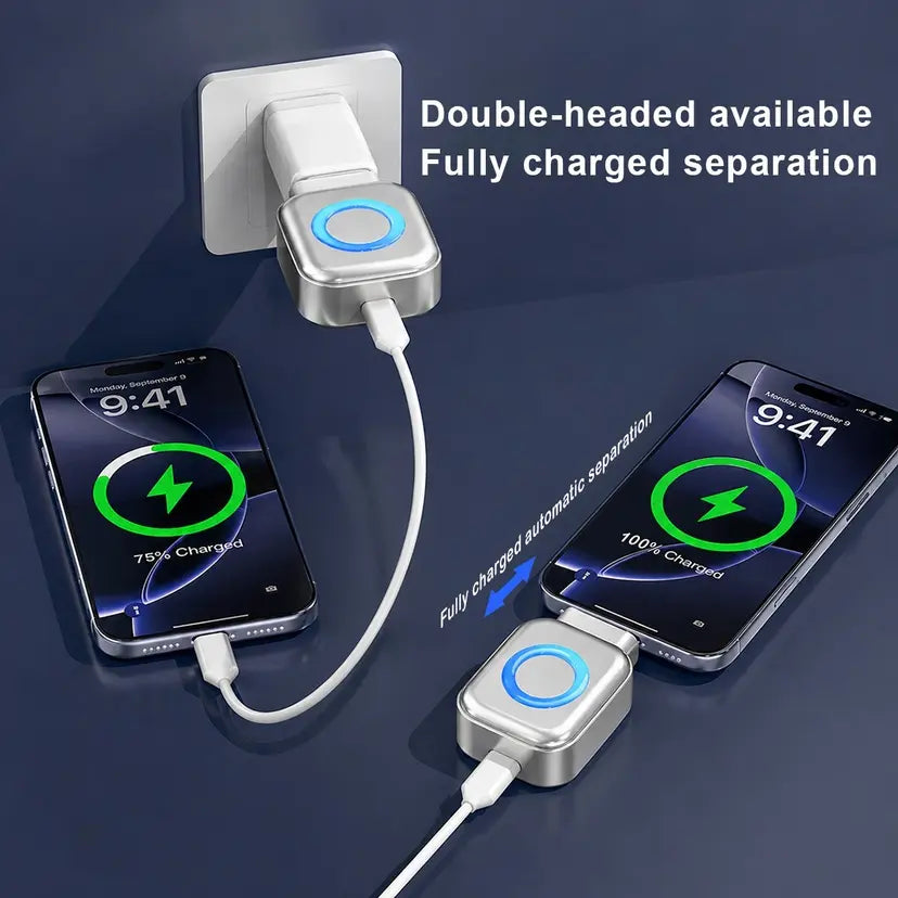 AI Smart Auto-Stop Charging Adapter