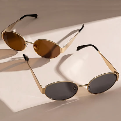 Round Frame Women Trendy Glasses
